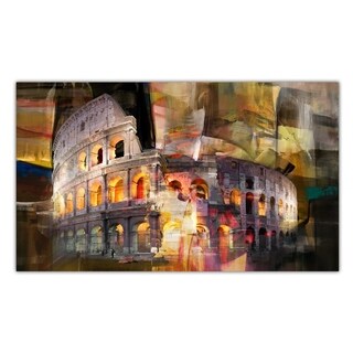 Alexis Bueno 'Coliseum di Roma' Canvas Wall Art