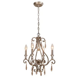 Shelby 4-light Distressed Twilight Mini Chandelier