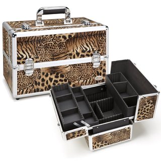 Seya Tiger Leopard Professional Makeup Case