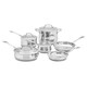 Cuisinart Contour 10-piece Stainless Steel Cookware Set
