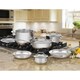 Cuisinart Contour 10-piece Stainless Steel Cookware Set