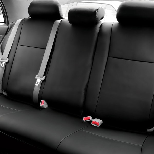 FH Group Custom Fit Black Leatherette 2009-2011 Toyota Corolla Seat