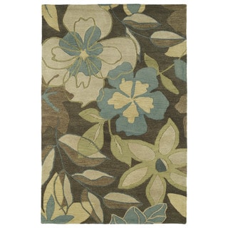 Great Prices Euphoria Chocolate Tufted Wool Rug (8'0 x 11'0)