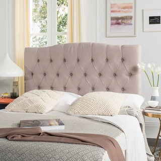 Safavieh Axel Taupe Tufted Headboard (Queen)