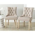 Safavieh Ashley Taupe Side Chairs (Set of 2)