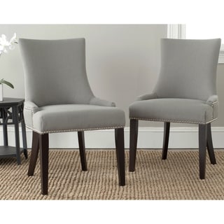 Safavieh Lester Granite Nailhead Dining Chairs (Set of 2)