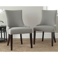 Safavieh Lester Granite Nailhead Dining Chairs (Set of 2)