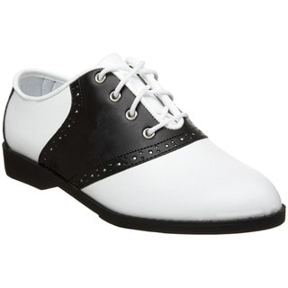 Women's Ellie Saddle-105 Black/White