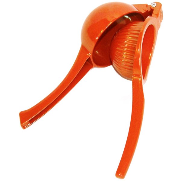 Alpine Cuisine Heavy Duty Orange Squeezer Hand Press