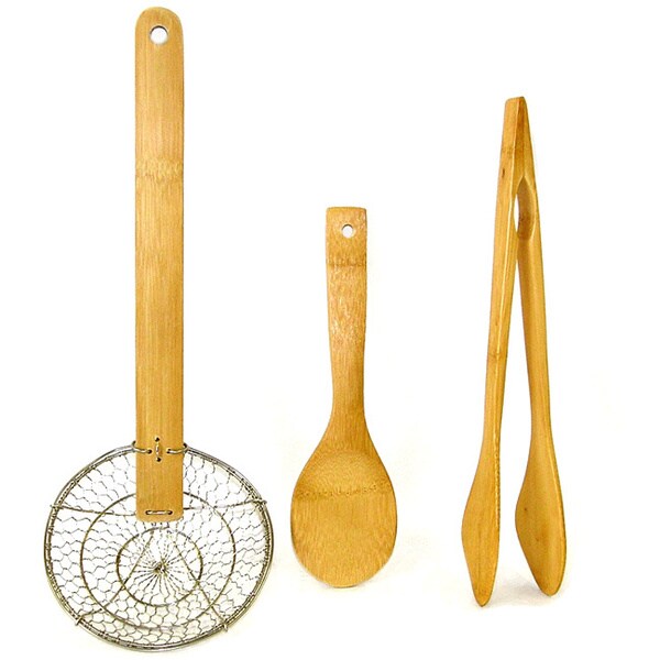 Bamboo Cooking Tool Set (Set of 3)
