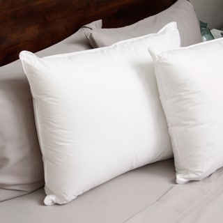 Hotel Madison 230 Thread Count Pillow in a Pillow Density Down Alternative Pillow (Set of 2)