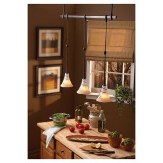 Saratoga 1-light Antique Bronze Pendant Rail Kit