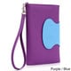 Kroo Circle Wallet with Wristlet for 6" SmartPhones
