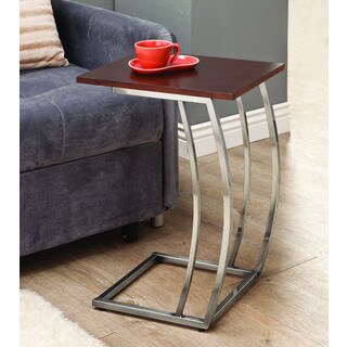 Cherry Side End Snack Table