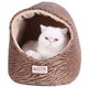 Armarkat Zebra Pring Halo Cat Bed