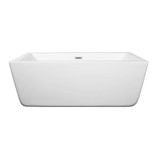 Low Price Wyndham White 'Laura' Soaking Bathtub