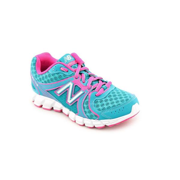 New Balance Girl (Youth) 'KJ750' Mesh Athletic Shoe Aqua 15632803