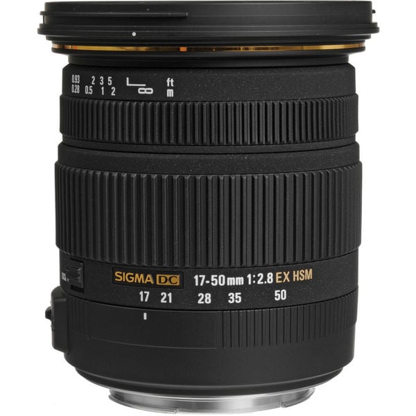 Sigma 17-50mm f/2.8 EX DC OS HSM Zoom Lens for Canon DSLRs