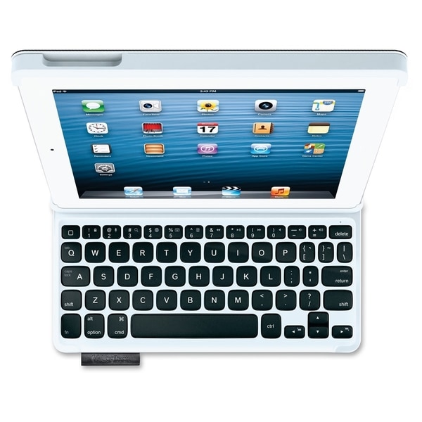 Logitech Keyboard/Cover Case (Folio) for iPad - Black