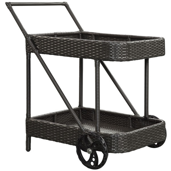 Replenish Outdoor Rattan Beverage Cart