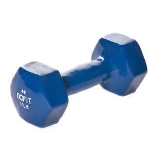 10-pound Vinyl Coated Dumbbells-Image