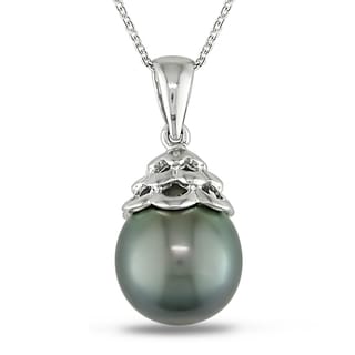 baroque tahitian pearl necklace