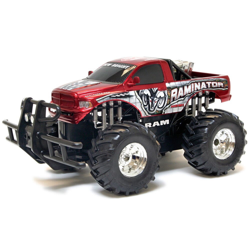 remote control monster truck in mud