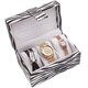 Vernier 3-Piece Watch Set in Zebra Print Box
