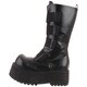 Demonia Men's 'Combat-208' Black Mid-calf Platform Boots