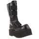 Demonia Men's 'Combat-208' Black Mid-calf Platform Boots