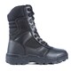Dura-Max Men's Black Leather Composite Toe Zippered Work Boots