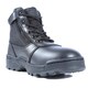 Dura-Max Men's Black Leather Mid-zipper Composite Toe Work Boots