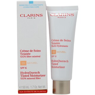 Clarins HydraQuench #01 Naturel SPF 6 Tinted Moisturizer