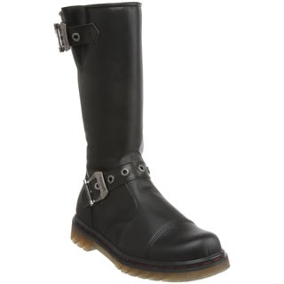 Demonia Men's 'Disorder-304' Black Mid-calf Motorcycle Boots