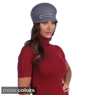 Swan Women's Velvet Ribbon Crusher Cap-Image