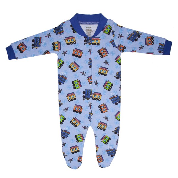 Funkoos All Aboard Organic Sleepsuit