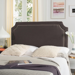 Safavieh Dane Charcoal Brown Queen Size Headboard