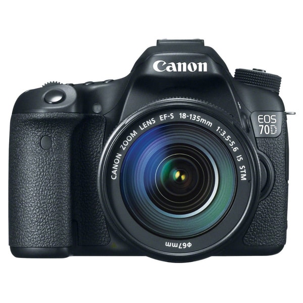 Canon EOS 70D 20.2MP Digital SLR Camera with 18-135mm STM Lens