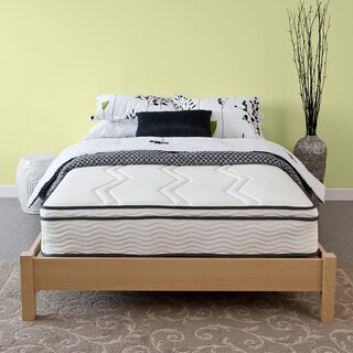 Priage Hybrid 11-inch Euro Box Top King-size Memory Foam and iCoil Mattress