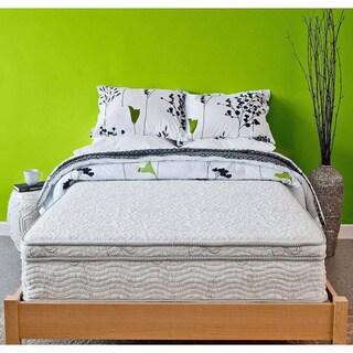 Priage Hybrid 11-inch Euro Box Top Full-size Comfort Gel Memory Foam and iCoil Mattress