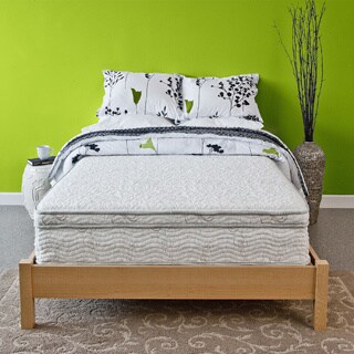 Priage Hybrid 11-inch Euro Box Top King-size Comfort Gel Memory Foam and iCoil Mattress