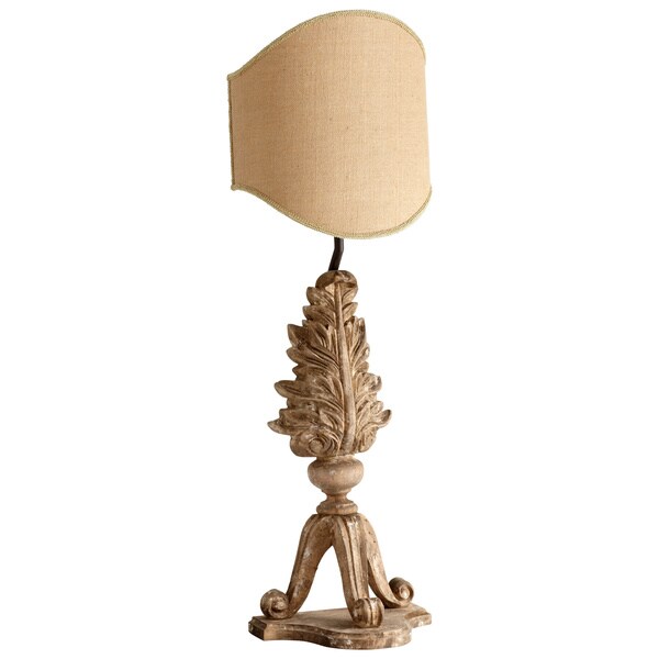 Cyan Design 'Reseda' 40-inch Sutherland Buff Tripod Wood Table Lamp