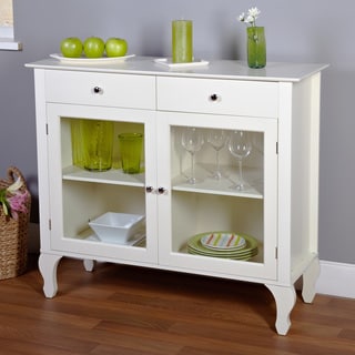 @@@ >  Simple Living Layla Antique White Buffet