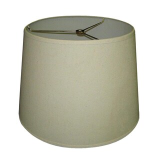 Hardback Khaki Round Empire Fabric Lamp Shade