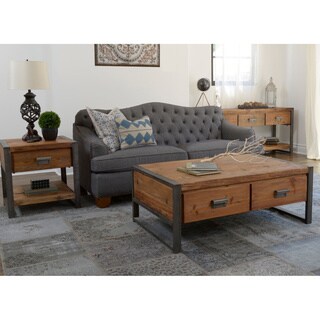 Carly Distressed Finish 1-drawer End Table