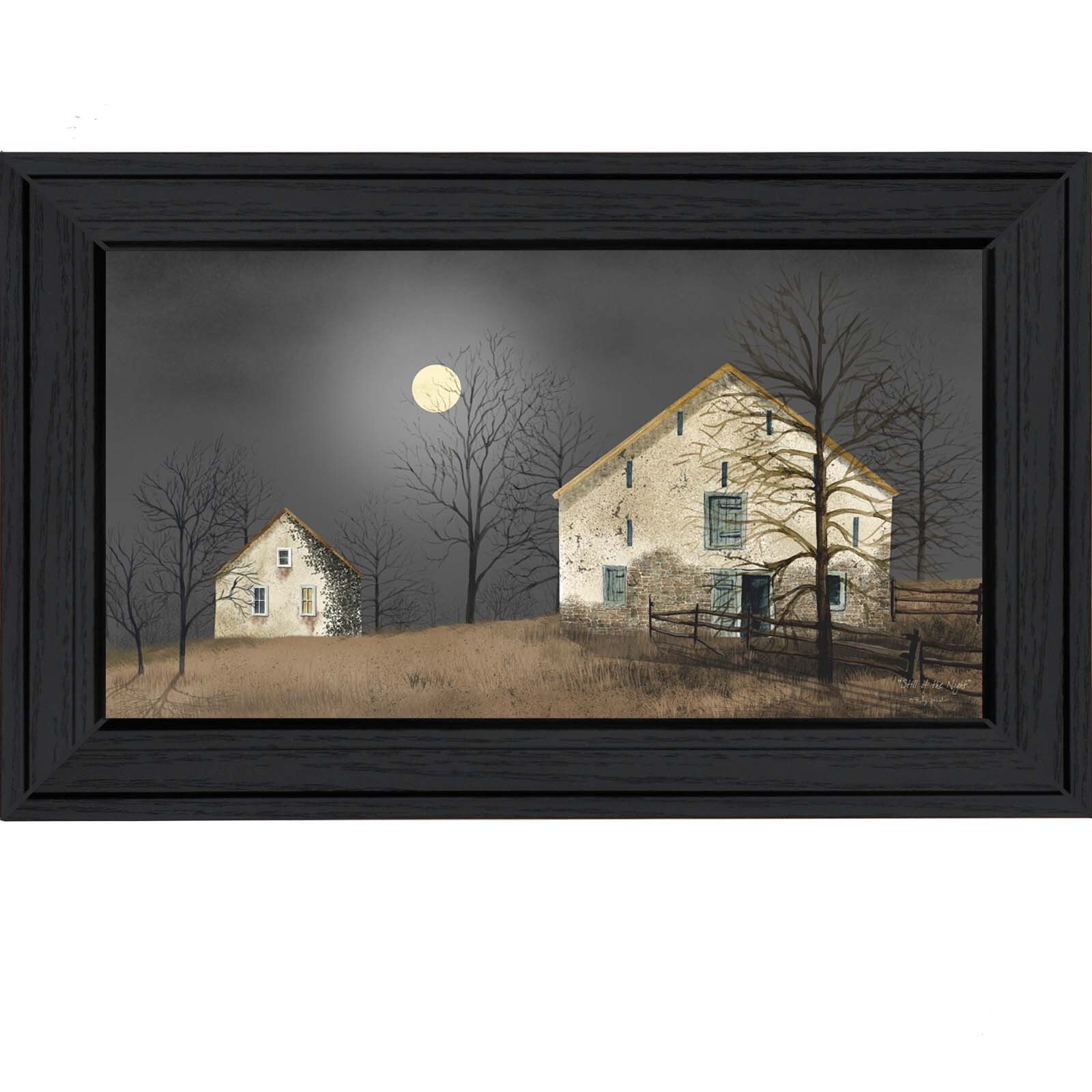 Billy Jacobs 'Still of the Night' Framed Wall Art Overstock Shopping