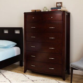 (^.^)/  Bow Front 7-drawer Chest