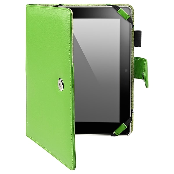 BasAcc Green Leather Case for Amazon Kindle HD 8.9-inch