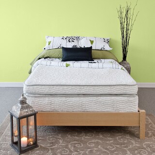 Priage Hybrid Full-size 13-inch Euro Box Top Comfort Gel Memory Foam Mattress