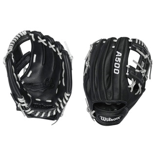 Wilson A500 10.75-inch Right Hand Youth Leather Glove-Image